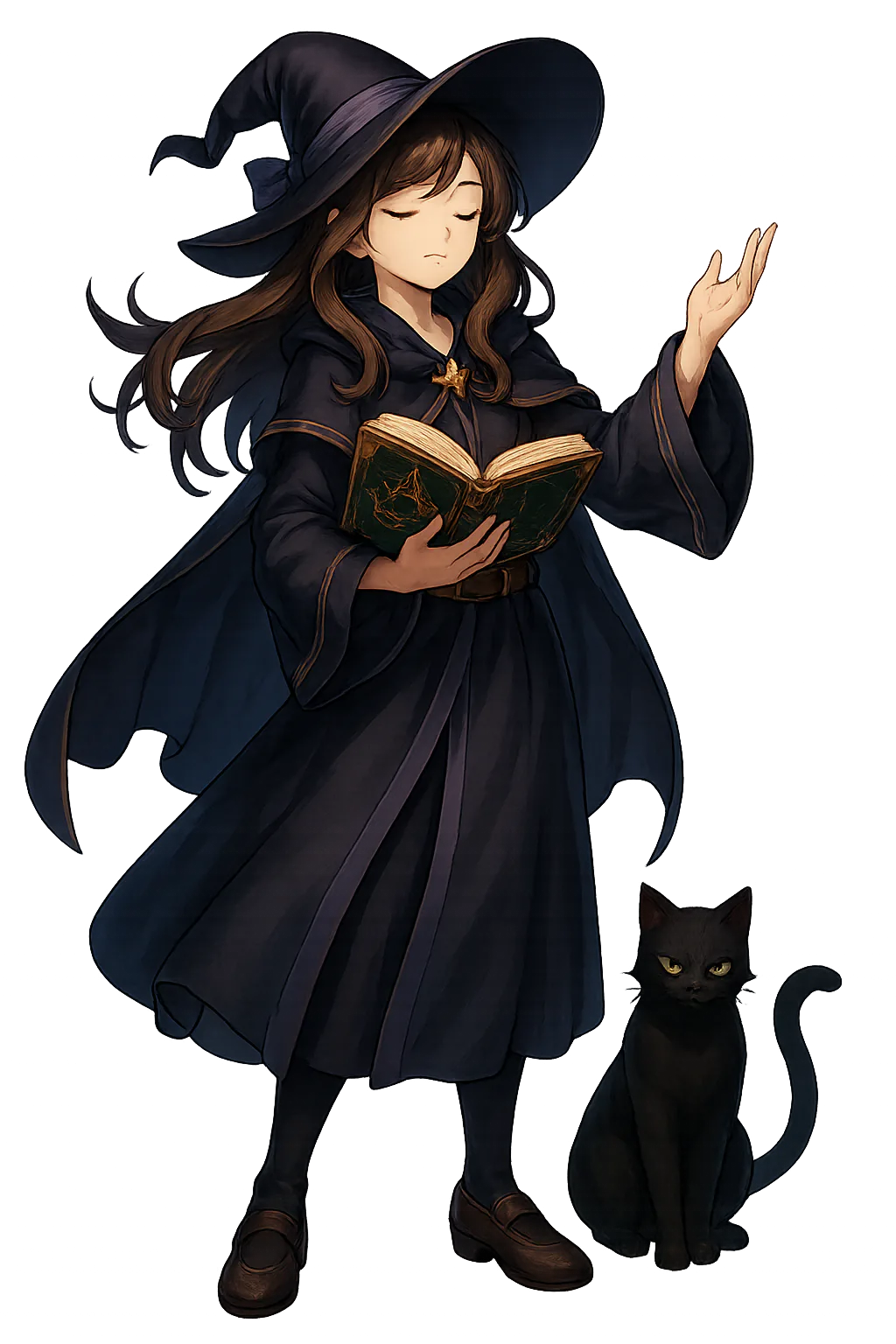 Witch character art